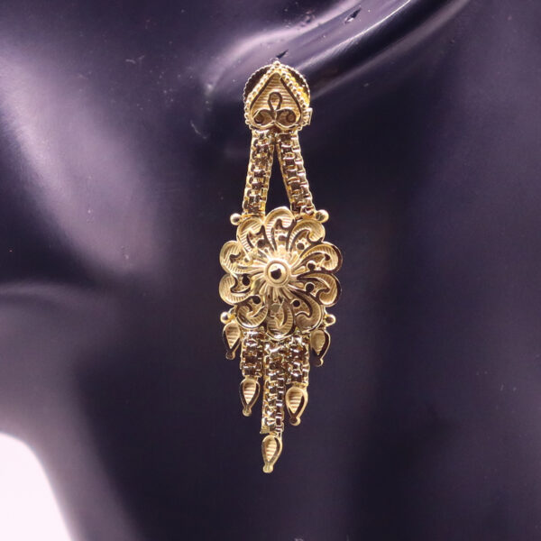 1.5 gram Gold Plated Necklace Set JGP040 - Image 2