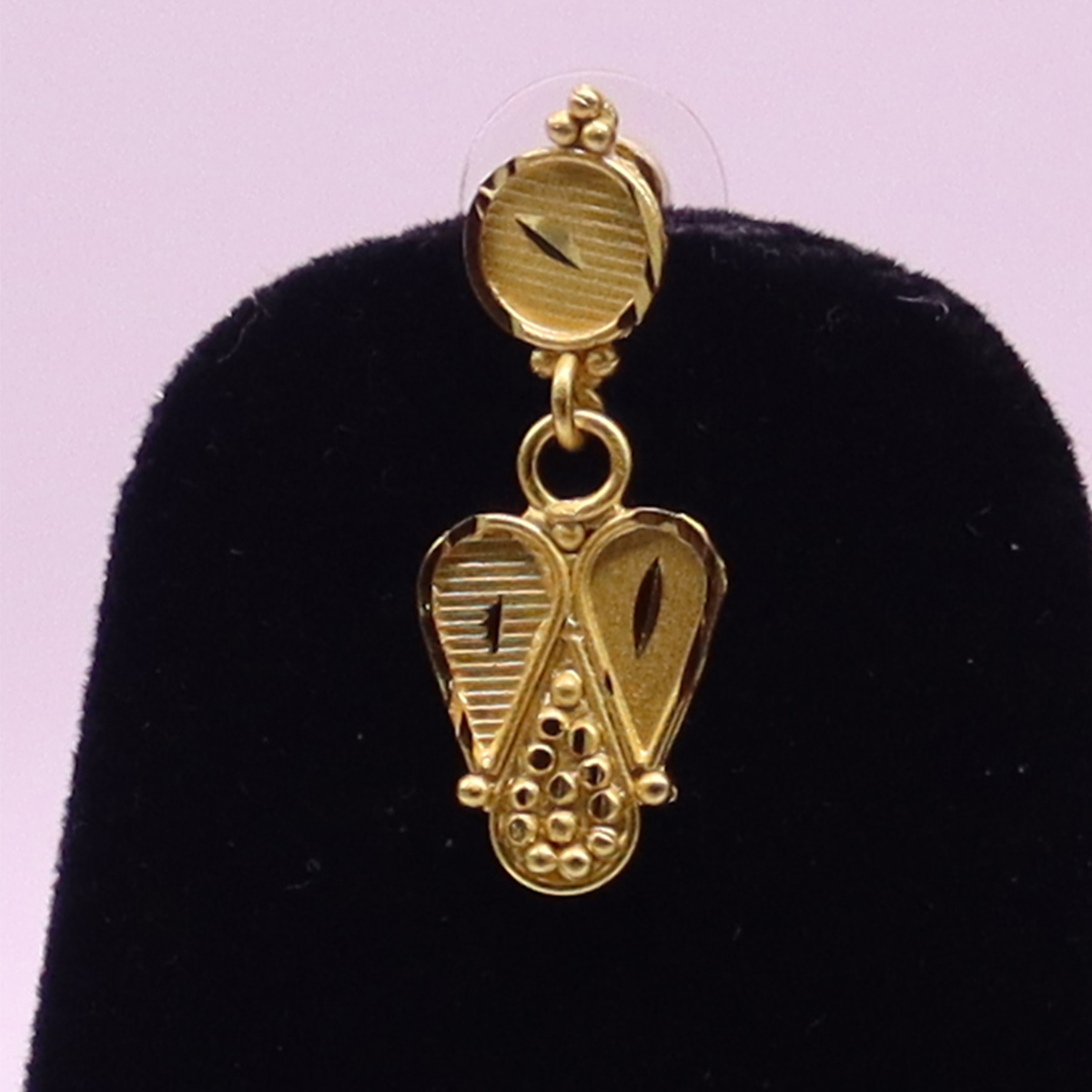 1.5 gram Gold Plated Necklace Set JGP059 - Image 5