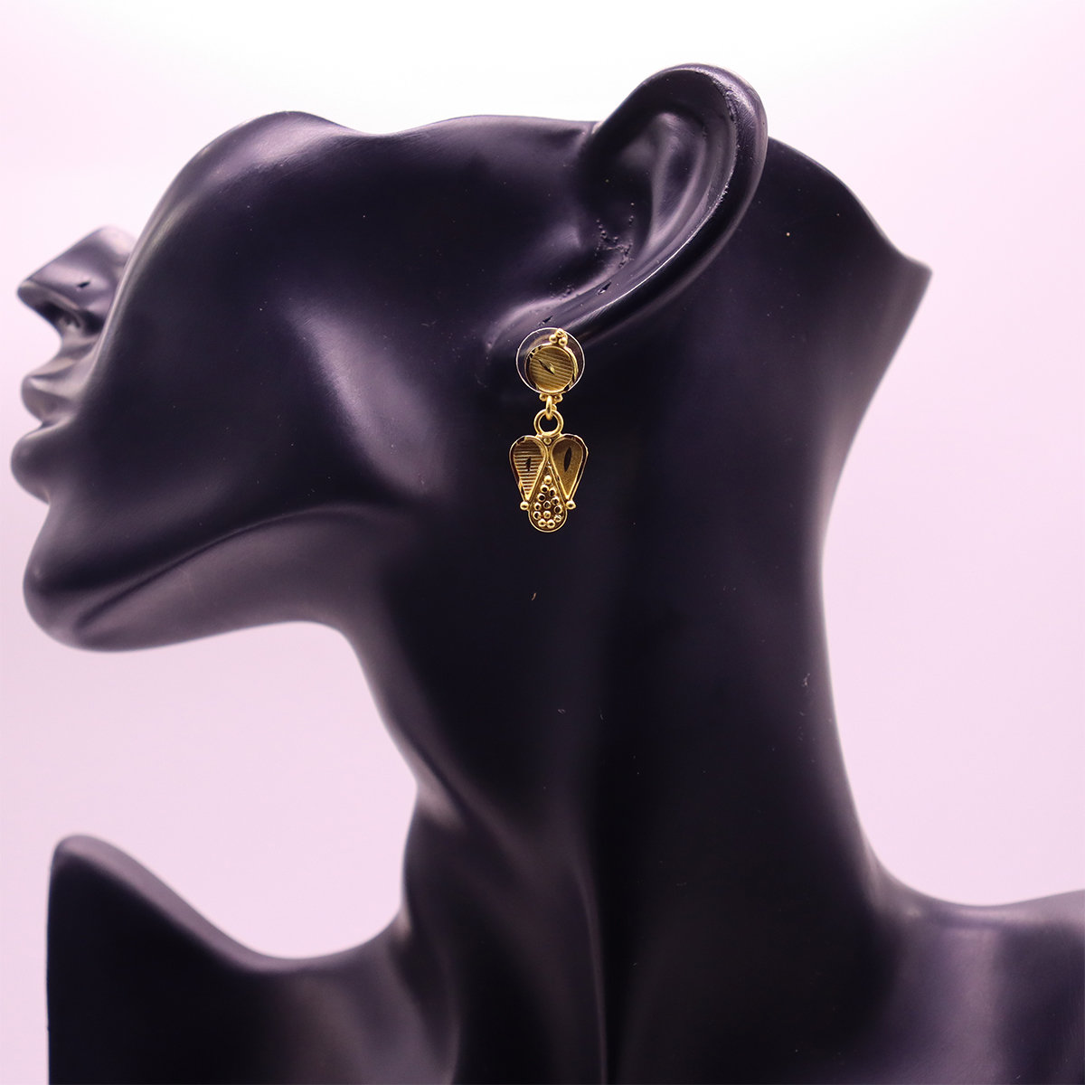 1.5 gram Gold Plated Necklace Set JGP059 - Image 4