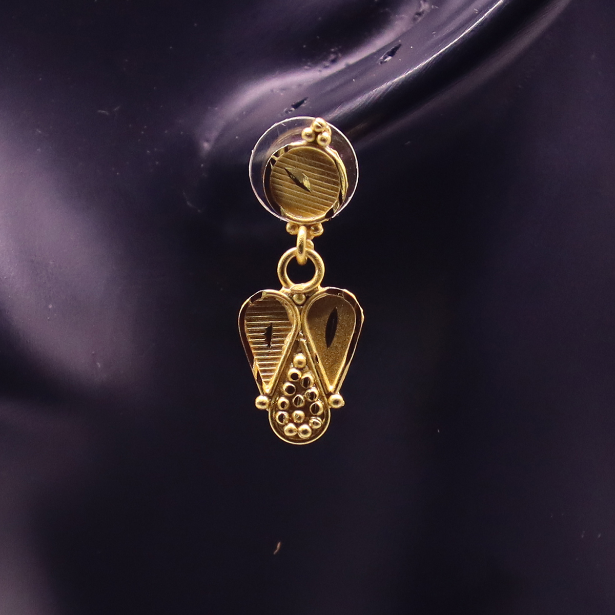 1.5 gram Gold Plated Necklace Set JGP059 - Image 2