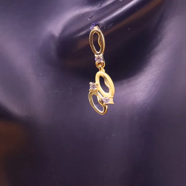 1.5 gram gold forming Gold Plated necklace Set JGP014 - Image 6