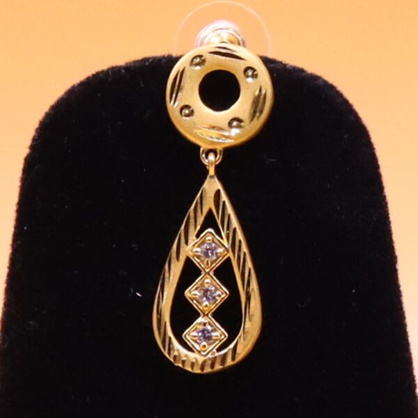1.5 gram gold forming Gold Plated necklace Set JGP016 - Image 4