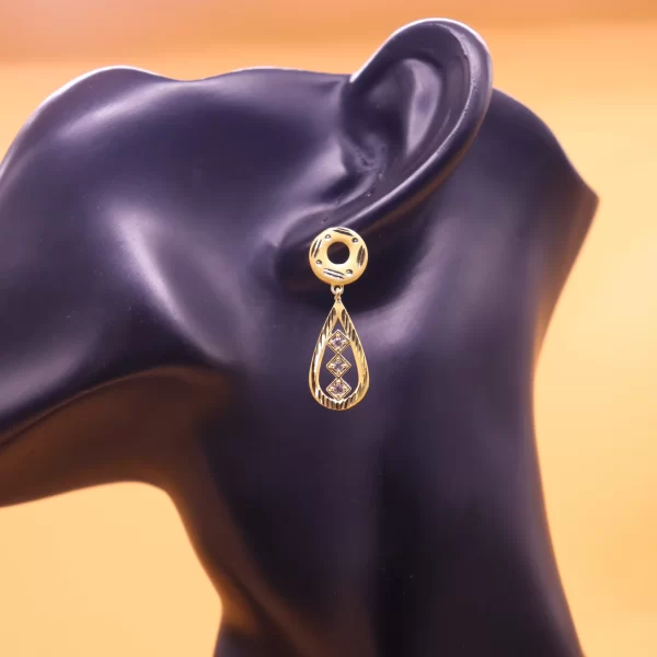 1.5 gram gold forming Gold Plated necklace Set JGP016 - Image 6