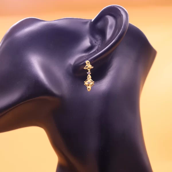 1.5 gram gold forming Gold Plated necklace Set JGP017 - Image 5