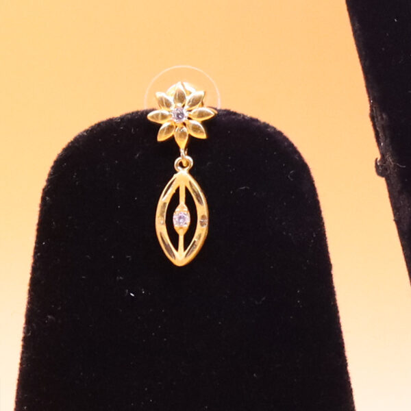 1.5 gram gold forming Gold Plated necklace Set JGP018 - Image 2