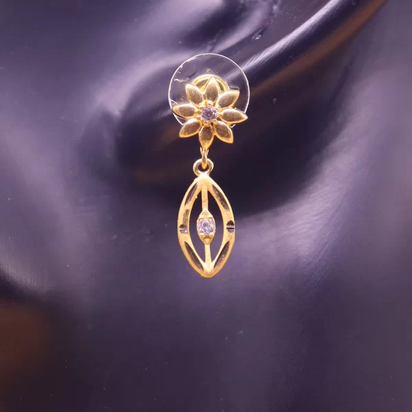 1.5 gram gold forming Gold Plated necklace Set JGP018 - Image 6